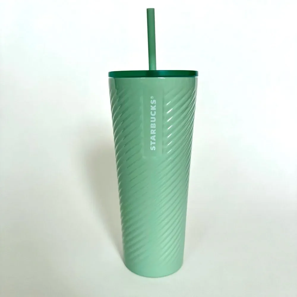 STARBUCKS 24oz TUMBLER LIMITED EDITION BEST MOST FAVORITE MINT GREEN